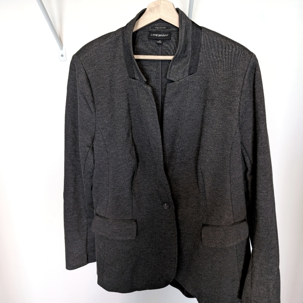 Gray Modern Blazer